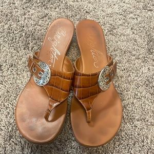 Brighton Lolita Sandal in brown size 8